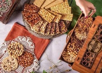 حلوى المولدالنبوي:طريقة عمل الملبن الحبل والفولية والسمسمية