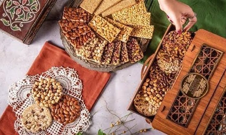 حلوى المولدالنبوي:طريقة عمل الملبن الحبل والفولية والسمسمية