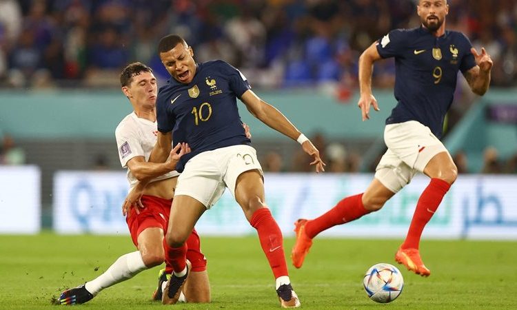 فرنسا تتغلب على الدنمارك وتتأهل لدور الـ16 لكأس العالم قطر 2022
