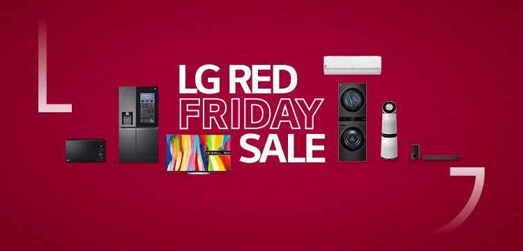 إل جي تكشف تفاصيل عروض الجمعة الحمراء لصالح عملائها
