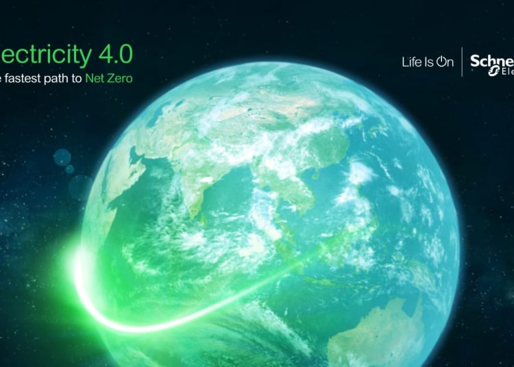 شنايدر إلكتريك تقدم مفهوم الكهرباء 4.0 لتعزيز جهود الاستدامة ومكافحة التغير المناخي