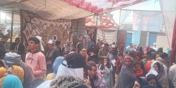 قافلة سدمنت الجبل تنجح فى توقيع الكشف الطبي والعلاج ل 4 آلاف مواطن( صور)