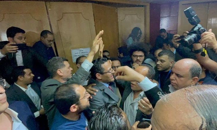 رسميا.. خالد البلشي نقيبا للصحفيين المصريين