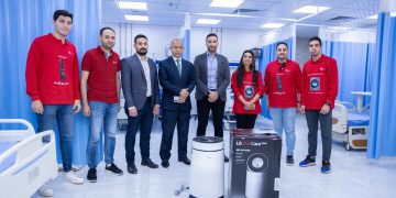 إل جي مصر تتبرع بأحدث أجهزتها لتنقية الهواء “PuriCare360″لمراكز الرعاية الصحية بالفيوم