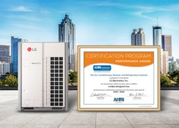 إل جي تفوز بجائزة AHRI للأداء للعام السادس على التوالي
