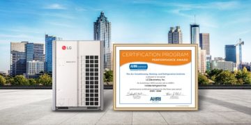 إل جي تفوز بجائزة AHRI للأداء للعام السادس على التوالي