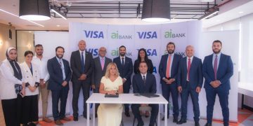 aiBANK يوقع بروتوكول تعاون مع شركة Visa لتقديم باقة من المنتجات في مجال المدفوعات الرقمية