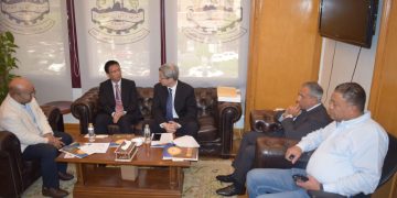 وفد صينى يزور غرفة القاهرة لبحث سبل جديدة لزيادة التبادل التجارى والاستثمارى