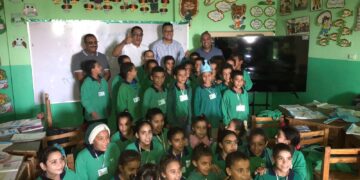 إل جي ومصر الخير تنهيان  المرحلة الثانية من دعم التعليم بتوزيع ١٠ شاشات تليفزيون بمدارس  أسيوط