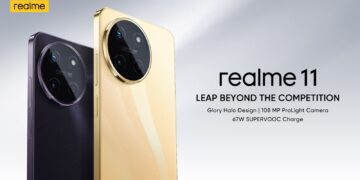 إطلاق  هاتف realme 11  بشاشة Super AMOLEDو MB108