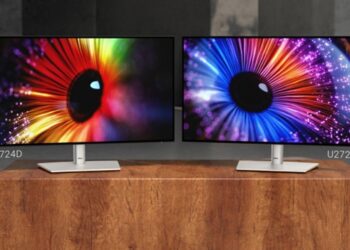 دِل تطلق شاشاتها الجديدة من نوع UltraSharp وشاشات مؤتمرات الفيديو