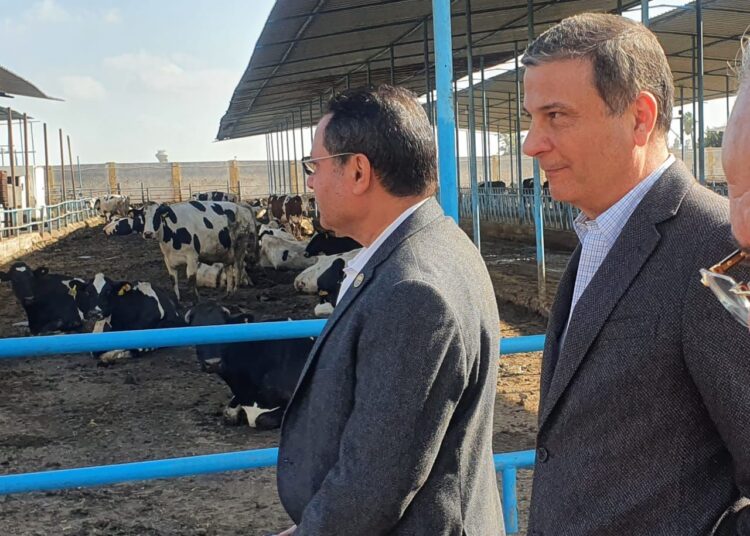 البنك الزراعي المصري يوفر  مقومات النجاح لمبادرة “إحلم” لتمويل وتوزيع رؤوس الأبقار  على صغار المربين والمزارعين بالشرقية