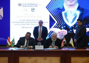 توقيع  بروتوكول  بين هيئة قضايا الدولة والصندوق الحكومي لتغطية أضرار بعض حوادث مركبات النقل السريع