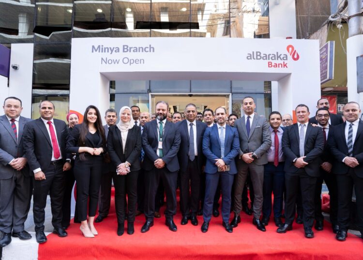 بهدف خدمة المزيد من العملاء،بنك البركة يفتتح فرعه الجديد في محافظة المنيا
