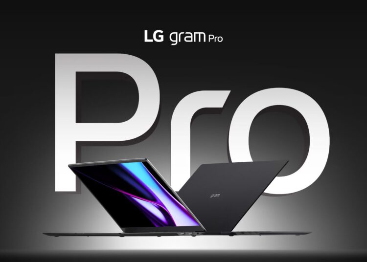 طرح GRAM PRO من LG بتصميم فائق النحافة وأداء قوي باستخدام الذكاء الاصطناعي فى 2024