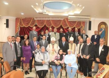 أمانه حدائق القبه لحزب الشعب الجمهوري تهنئ الاخوه الاقباط بمناسبه اعياد الميلاد