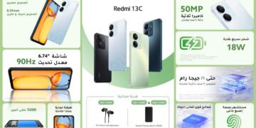 “شاومي” تطرح هاتفها الجديد Redmi 13C يحمل شعار ” صُنع في مصر”