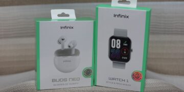 انفينكس تطلق سماعة Infinix BUDS NEO XE26 وساعة WATCH 1 في مصر