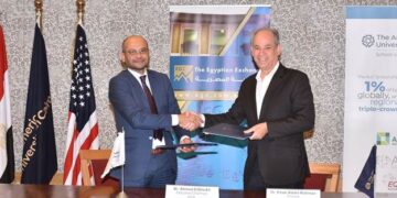 توقيع بروتوكول تعاون بين البورصة المصرية والجامعة الأمريكية بالقاهرة
