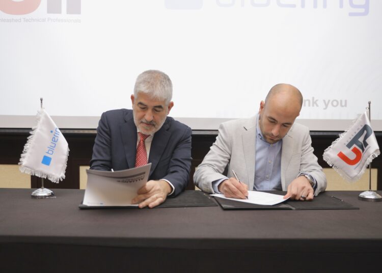  اتفاقية شراكة بين شركتي UTP Systems و Bluering لتبادل الخبرات وتقديم الحلول والخدمات للقطاع المصرفي