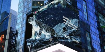 إل جي إلكترونيكس تطلق حملة توعية بالفصائل المهددة بالانقراض عبر تجربة بصرية ثلاثية الأبعاد في تايمز سكوير بنيويورك