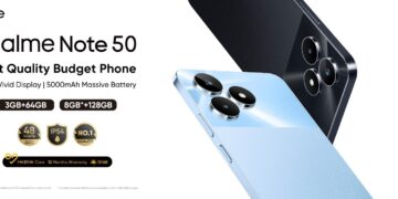 ريلمي تطلق سلسلة ريلمي نوت الجديد من خلال أول هاتف لها realme Note 50