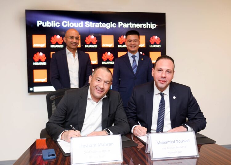 “اورنچ” تبرم شراكة استراتيجية مع “هواوي” لإطلاق خدمات Huawei Cloud السحابية