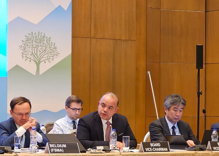 رئيس الرقابة المالية يشارك في اجتماع المنظمة الدولية لهيئات أسواق المال (الأيوسكو – IOSCO) باليونان