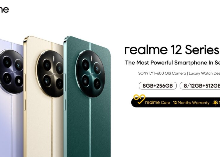 ريلمى تطلق realme 12 5G و realme12+ 5G أقوى الهواتف في فئتها من حيث التصاميم الفاخرة