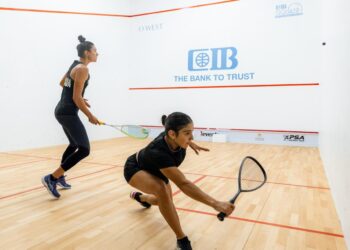 انطلاق فعاليات بطولة CIB المصرية المفتوحة للإسكواش 2024 في نادي O WEST