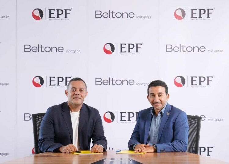 “بلتون للتمويل العقاري” راعيا للاتحاد المصري للبادل