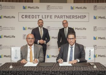 بنك الإمارات دبي الوطني-مصر يجدد الثقة ويزيد حجم الأعمال مع شركة متلايف لتأمينات الحياة