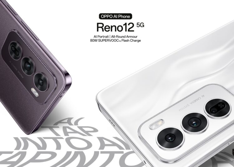 OPPO تطلق هاتف OPPO Reno12 5G المُصنَّع في مصر مع تقنية الذكاء الاصطناعي التولدي