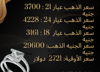 ارتفاع أسعار الذهب بتعاملات اليوم ( انفوجراف )