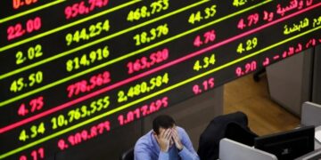 6 قطاعات تتصدر قائمة الأسهم المقيدة الرئيسية من حيث قيم التداول بالبورصة بنهاية الأسبوع