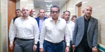  وزير الصحة ومحافظ بني سويف يتفقدان مستشفى إهناسيا التخصصي