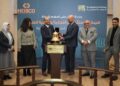 رئيس البورصة يشارك قيادات شركة “هيبكو” فعالية “قرع الجرس” بمناسبة بدء التداول