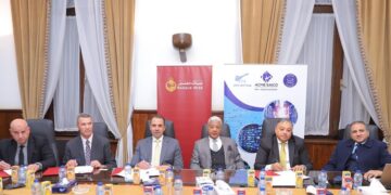 بنك مصر يوقع بروتوكول تعاون مع  هيئة النقل العام وشركة الإنتاج الحربي لنظم المعلومات