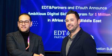 EDT&Partners العالمية تبرم شراكة مع Eyouth المصرية الناشئة لتطوير المهارات الرقمية لمليون شاب في إفريقيا