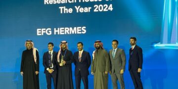 “إي إف چي هيرميس” تحصد الجائزة الذهبية كأفضل دار للبحوث في السعودية