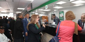 “رئيس البريد” تتفقد مكاتب بريد “القليوبية” لمتابعة حركة انتظام صرف العمل