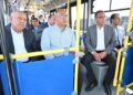  وزير الصناعة والنقل يتفقد محطات المرحلة الأولى من مشروع الأتوبيس الترددي BRT