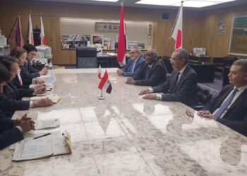 “وزير الاتصالات”يلتقى محافظ طوكيو لبحث التعاون فى مجالات بناء القدرات الرقمية ودعم ريادة الأعمال