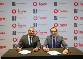 “ڤودافون مصر”و”كيو للتطوير العقاري” تتعاونان لتقديم حلول اتصالات ذكية لمشروعات “كيو هيلز” و”كيو نورث”