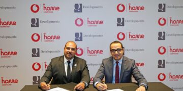 “ڤودافون مصر”و”كيو للتطوير العقاري” تتعاونان لتقديم حلول اتصالات ذكية لمشروعات “كيو هيلز” و”كيو نورث”