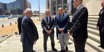 رئيس”البنك الزراعي المصري”يتفقد الأعمال النهائية بمقر البنك بالعاصمة الإدارية تمهيداً لافتتاحه قريباً