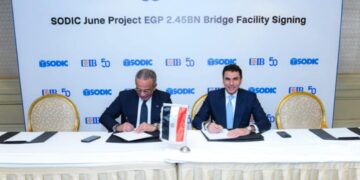 “البنك التجاري الدولي-مصر CIB” يوقّع مع “سوديك” قرضاً  بقيمة 2.45 مليار جنيه لتمويل مشروع “June”