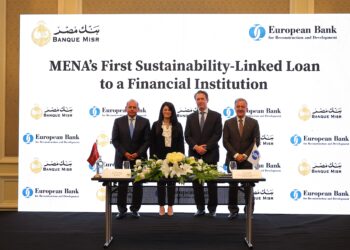 “بنك مصر” و”البنك الأوروبي لإعادة الإعمار والتنمية” يوقعان على أول قرض مرتبط بالاستدامة لمؤسسة مالية في الشرق الأوسط