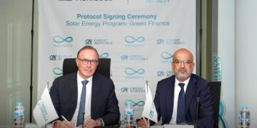 “كريدي أجريكول مصر”و”إنفنيتي” يطلقان شراكة استراتيجية لتسريع وتيرة التحول نحو الطاقة الشمسية في مصر