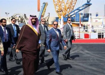 ولي العهد السعودي يستقبل الرئيس السيسي